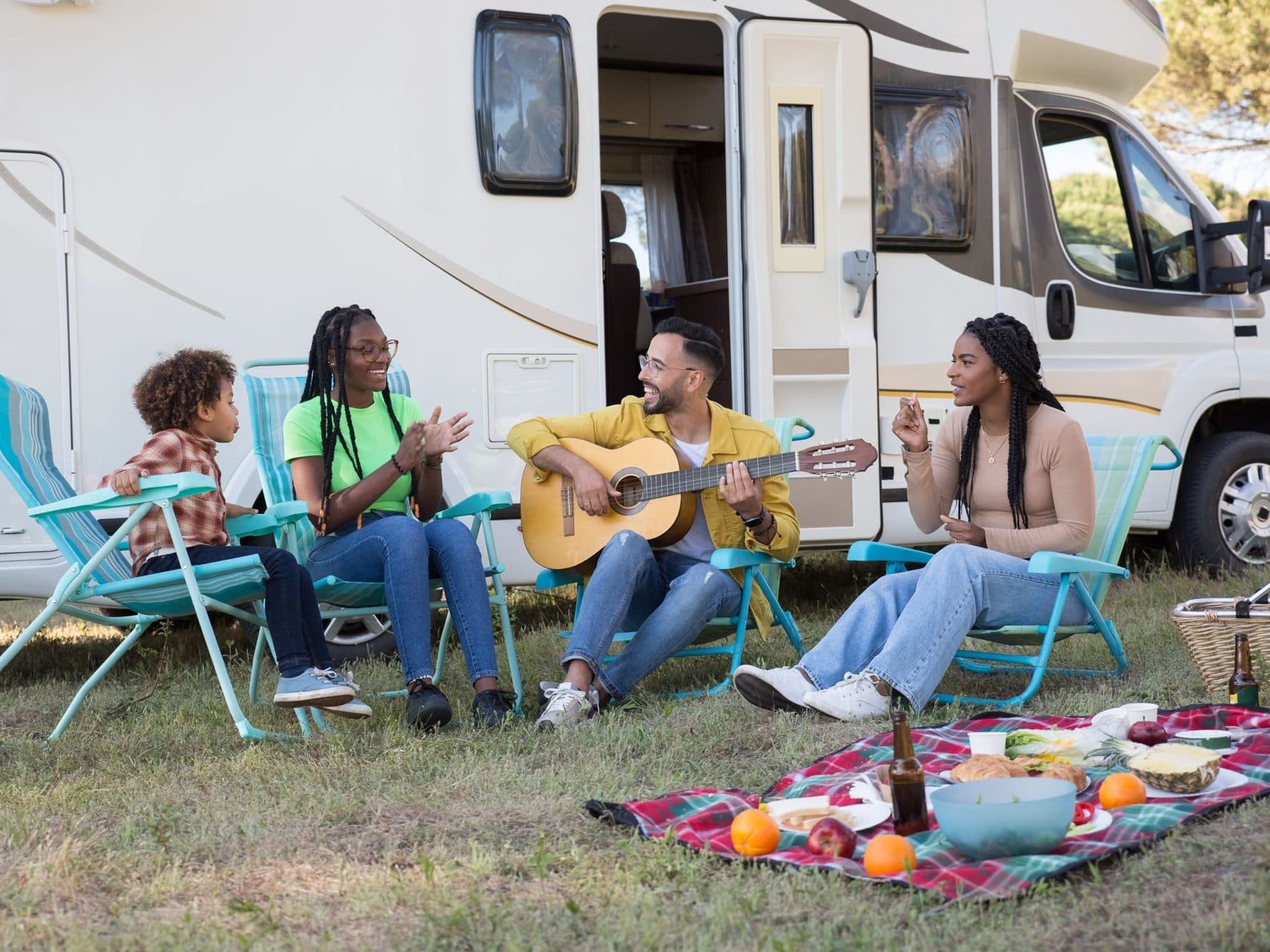 RV & trailer repair: a photograph from the sample site we built for the trade