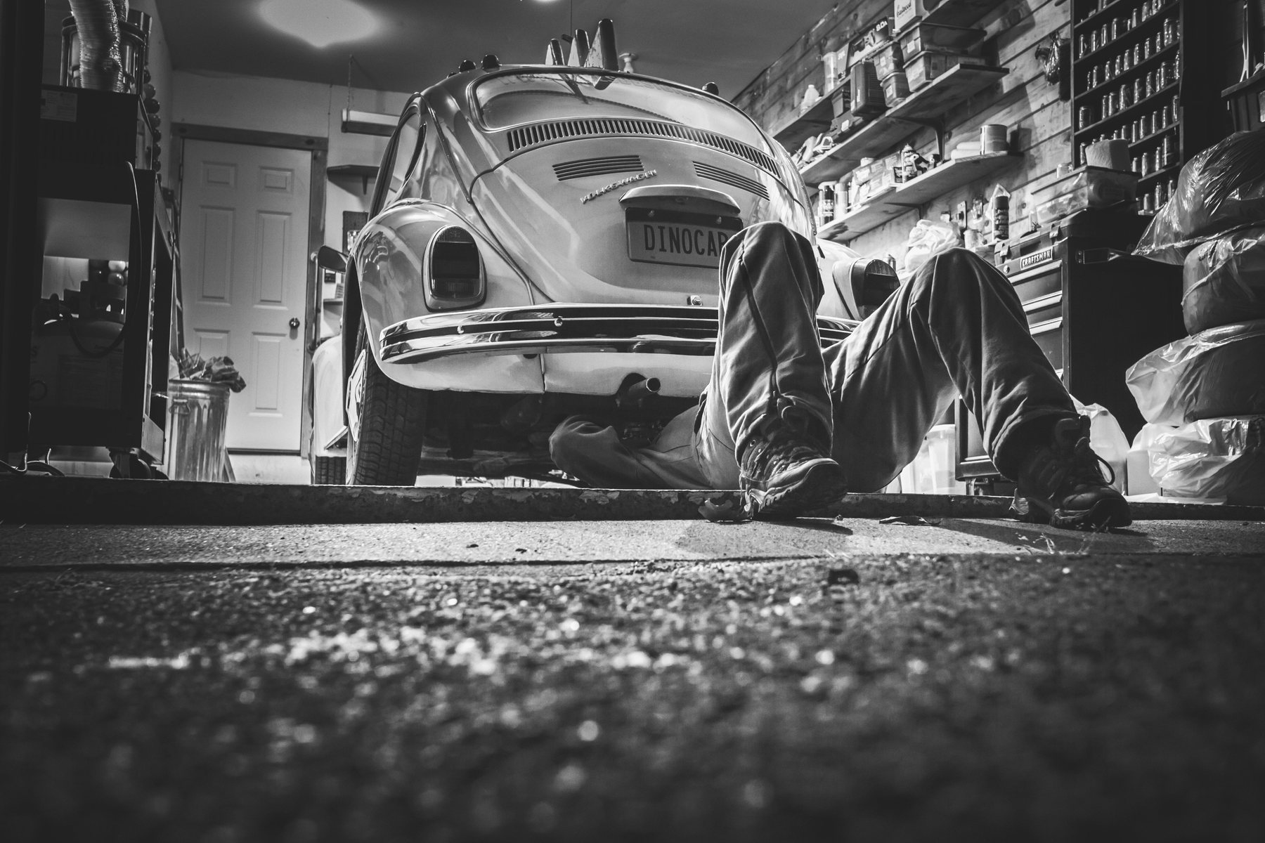 An independent auto repair shop