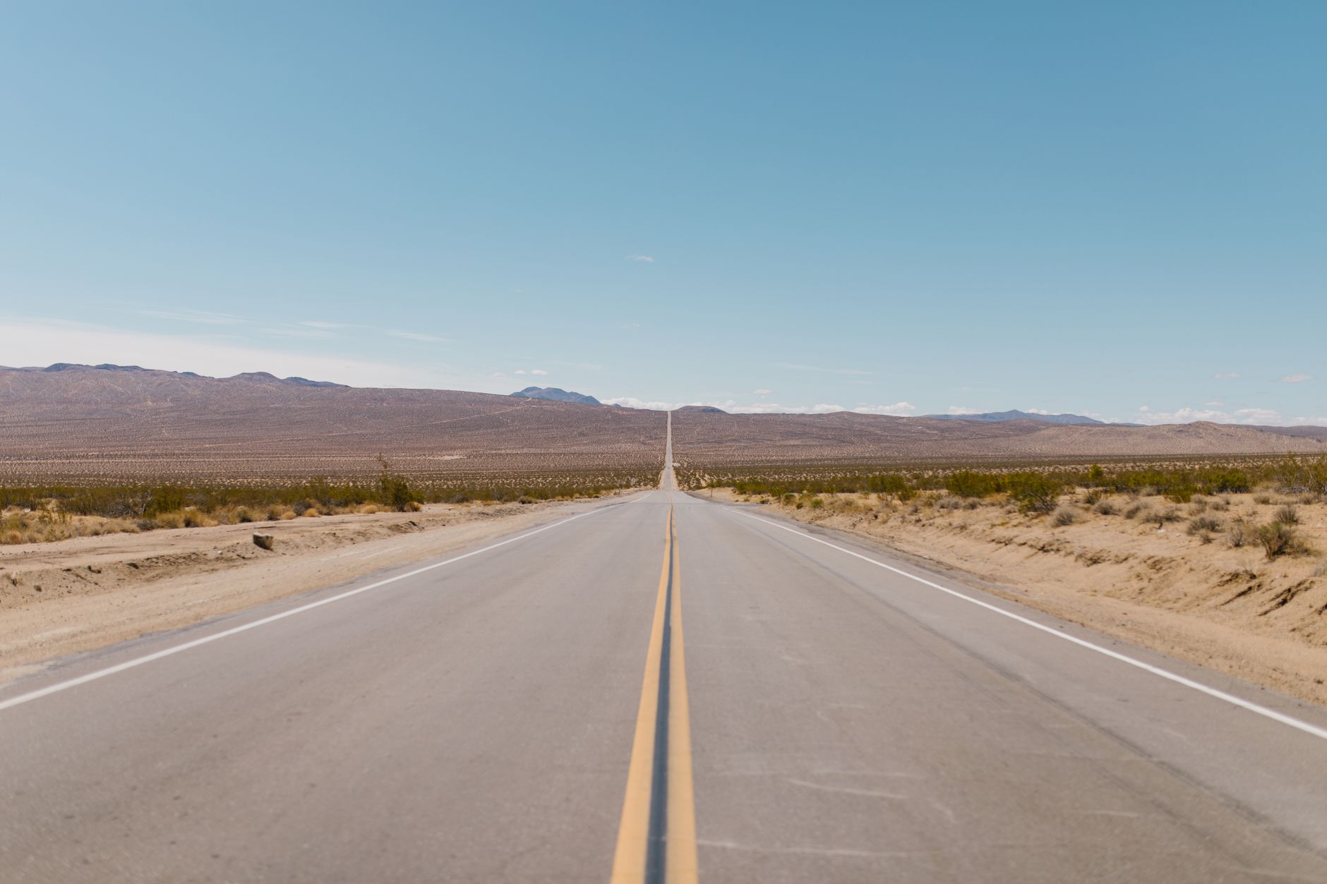 highway desert road